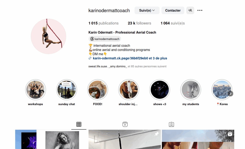 Instagram : @karinodermattcoach