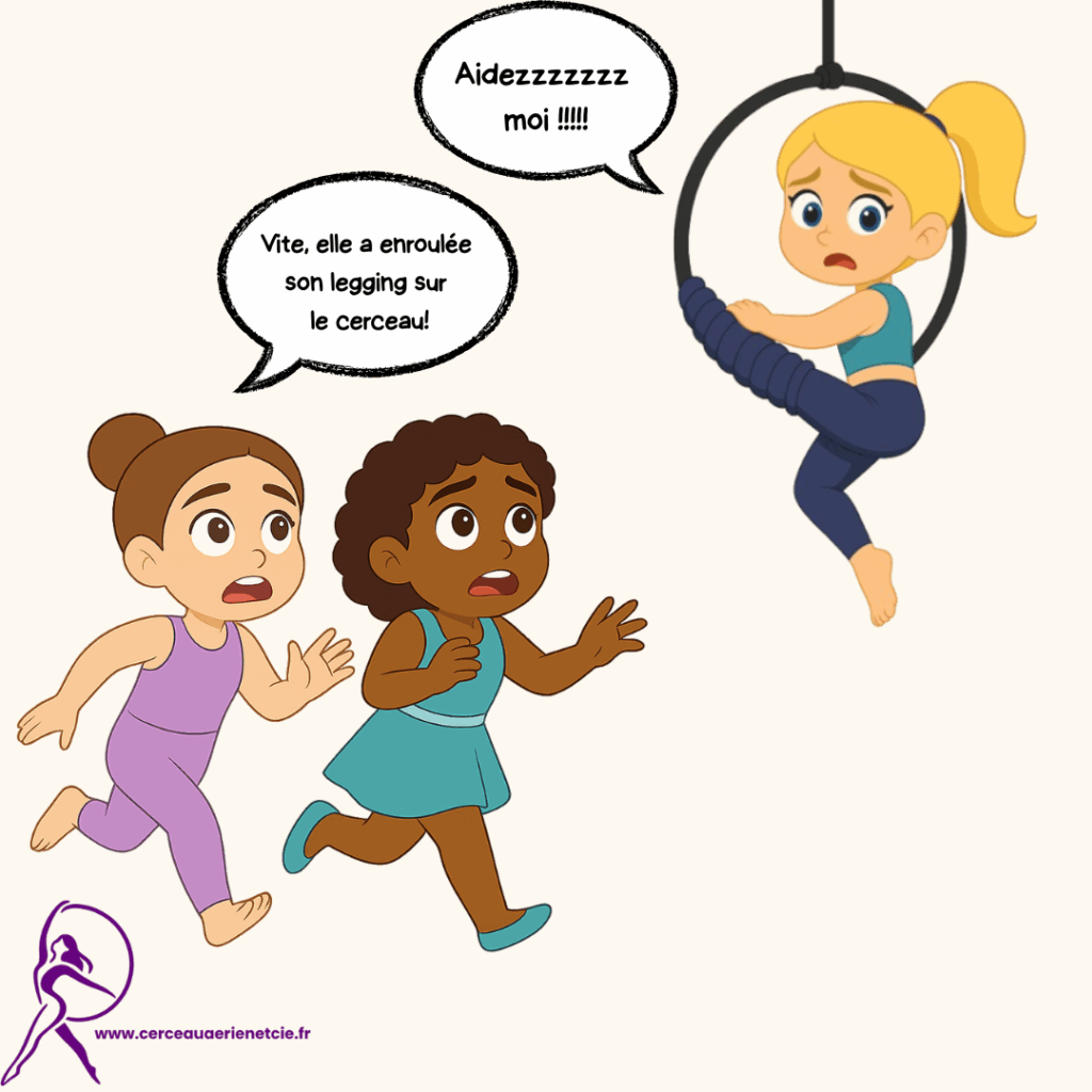 Legging pour le cerceau aérien