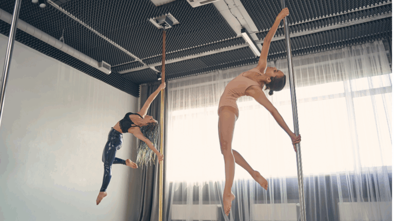 mains qui glissent en pole dance